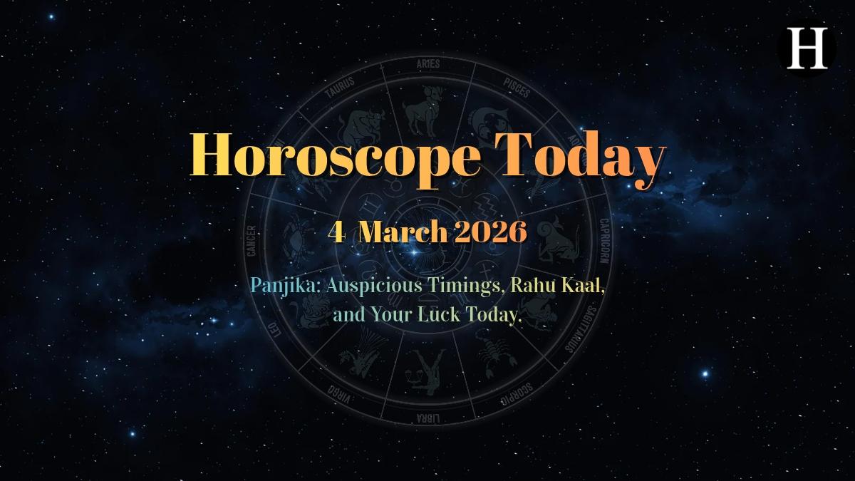 today horoscope 4 march 2026