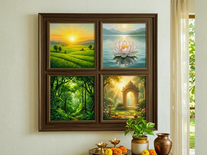 East Wall - Which Painting is Lucky for Home